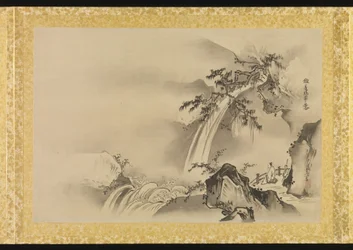 Album met kopieën van Chinese schilderijen
