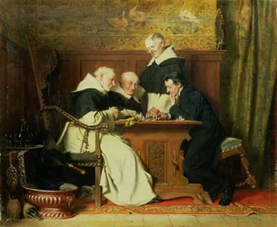 De schaakspelers
