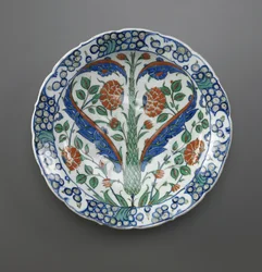 Schaal, Iznik, Ottomaanse dynastie, 1570-75