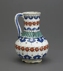 Kruik, Iznik, Ottomaanse dynastie, 16e-17e eeuw