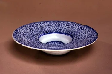 Tondino Schotel, Iznik Golden Horn aardewerk, Turks, ca.1535-45