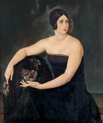 Portret van een dame, 1924