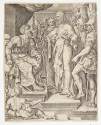 Christus voor Herodes