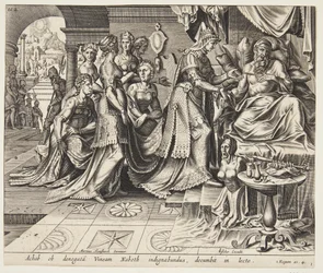 Izebel belooft Achab de wijngaard van Naboth