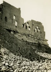 Klooster van St Simeon, Aswan, Egypte, foto door Ugo Monneret de Villard