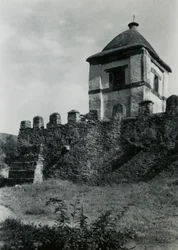 Zijtoren van de kerk van Onze-Lieve-Vrouw-Maria van Sion, Axum, Ethiopië, foto door Ugo Monneret de Villard