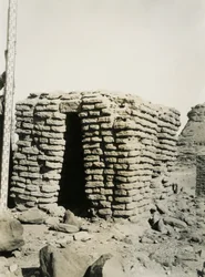 Graf in noordelijke necropolis, Qasr Ibrim, Egypte, foto door Ugo Monneret de Villard