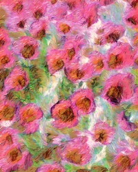 Dromerige roze bloemen