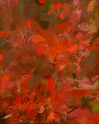 Vurige abstracte energie