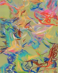 Levendige abstracte stroming