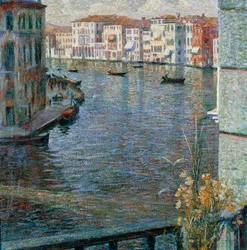 Het Grote Kanaal in Venetië