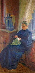 Portret van Madame Sophie Popoff