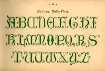 12e Eeuw. Bodleian Library, 1862