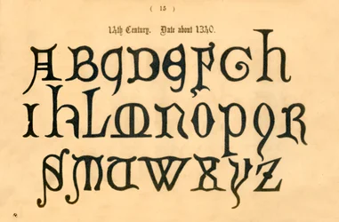 14e eeuw. Datum ongeveer 1340, 1862