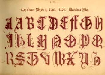 14e Eeuw. Richard de Tweede. Westminster Abbey