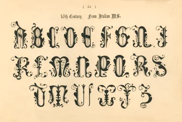 16e Eeuw. Uit Italiaans MS., 1862