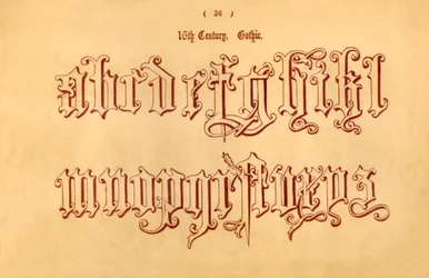 16e eeuw. Gotisch, 1862