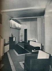 Woonkamer uit de jaren 1930, 1930