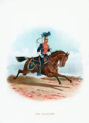 9e Lancers, 1889