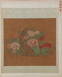 Een Mand met Bloemen, Ming-dynastie, 16e eeuw