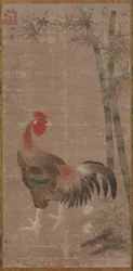 Een haan en bamboe, Ming-dynastie, ca. 1105-1135