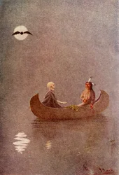 ‘Een vistocht in Schaduwland’, 1914.