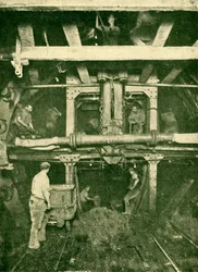 Een Greathead Schild: Het Graven van een Buis Tunnel, 1930
