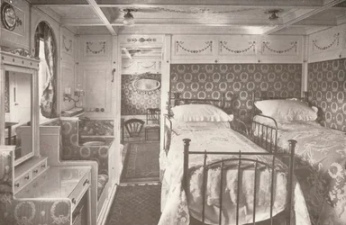 Een thuis op de rollende diepte. Aan boord van een Royal Mail, 1914