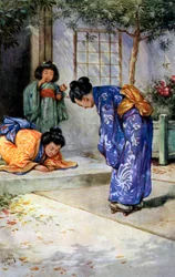 Een Japanse groet