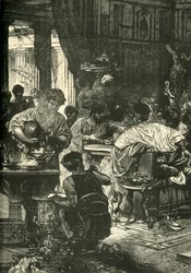 Een Romeins banket, 1890