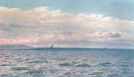 Een zonnige dag in de Solent