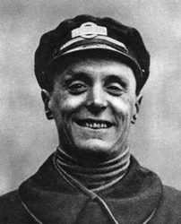 Een buschauffeur, Londen, 1926-1927
