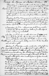 Een pagina uit het dagboek van John Newton, 1750-1754 1965
