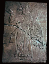 Een beschermende Assyrische genie