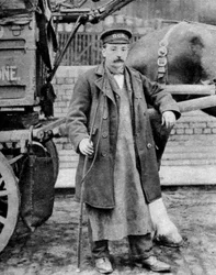 Een treinwagenman, Londen, 1926-1927