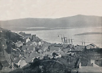 Aberdovey - Uitzicht op de Stad en de Baai