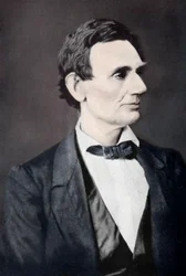 Abraham Lincoln, 16e President van de Verenigde Staten, 1860s, 1933