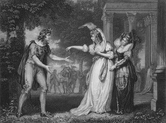 Act I Scene ii uit Zoals U Het Wilt, 19e eeuw