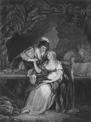 Act V Scene i uit De Storm