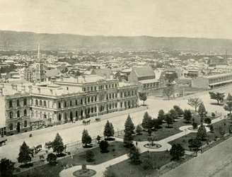 Adelaide, vanaf de Post Office Tower, 1901