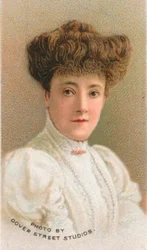 Adelina Patti 1843-1919, in Spanje geboren operazangeres, 1911