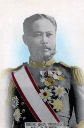 Admiraal Yamamoto, Japanse Minister van de Marine, c1904-1905