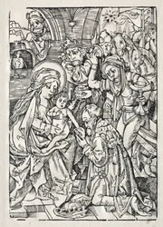 Aanbidding van de Koningen, ca. 1500