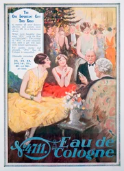 Advertentie voor 4711 Eau de Cologne, 1928