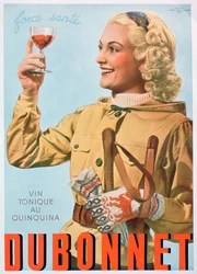 Advertentie voor Dubonnet tonic wijn, 1938