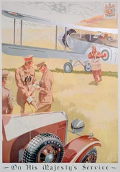 Advertentie voor Dunlop banden, 1934