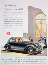 Advertentie voor Ford motorauto