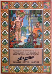 Advertentie Voor Horrockses Stoffen, 1920