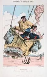 Aerostier, Beleg van Parijs
