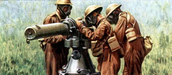 Luchtbeschermingsmaatregelen, sigarettenkaart, Brits, 1938